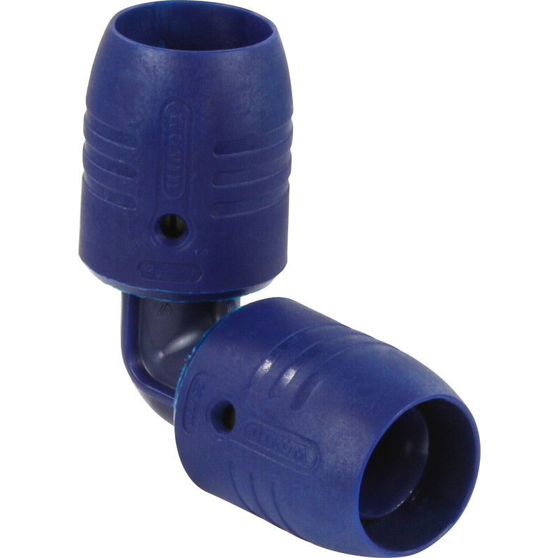 Wavin SmartFIX PPSU kniekoppeling 90° 25mm