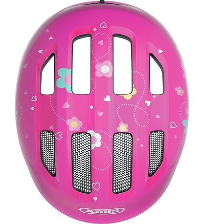 Abus Fahrradhelm - Smiley 3.0 - Pink Fliege