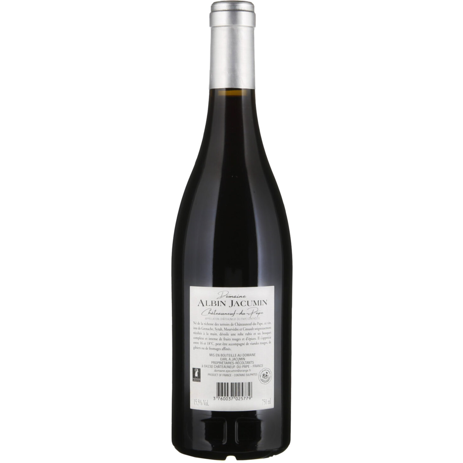Fine Food Châteauneuf-du-Pape AOP La Begude des Papes Jacumin -75cl