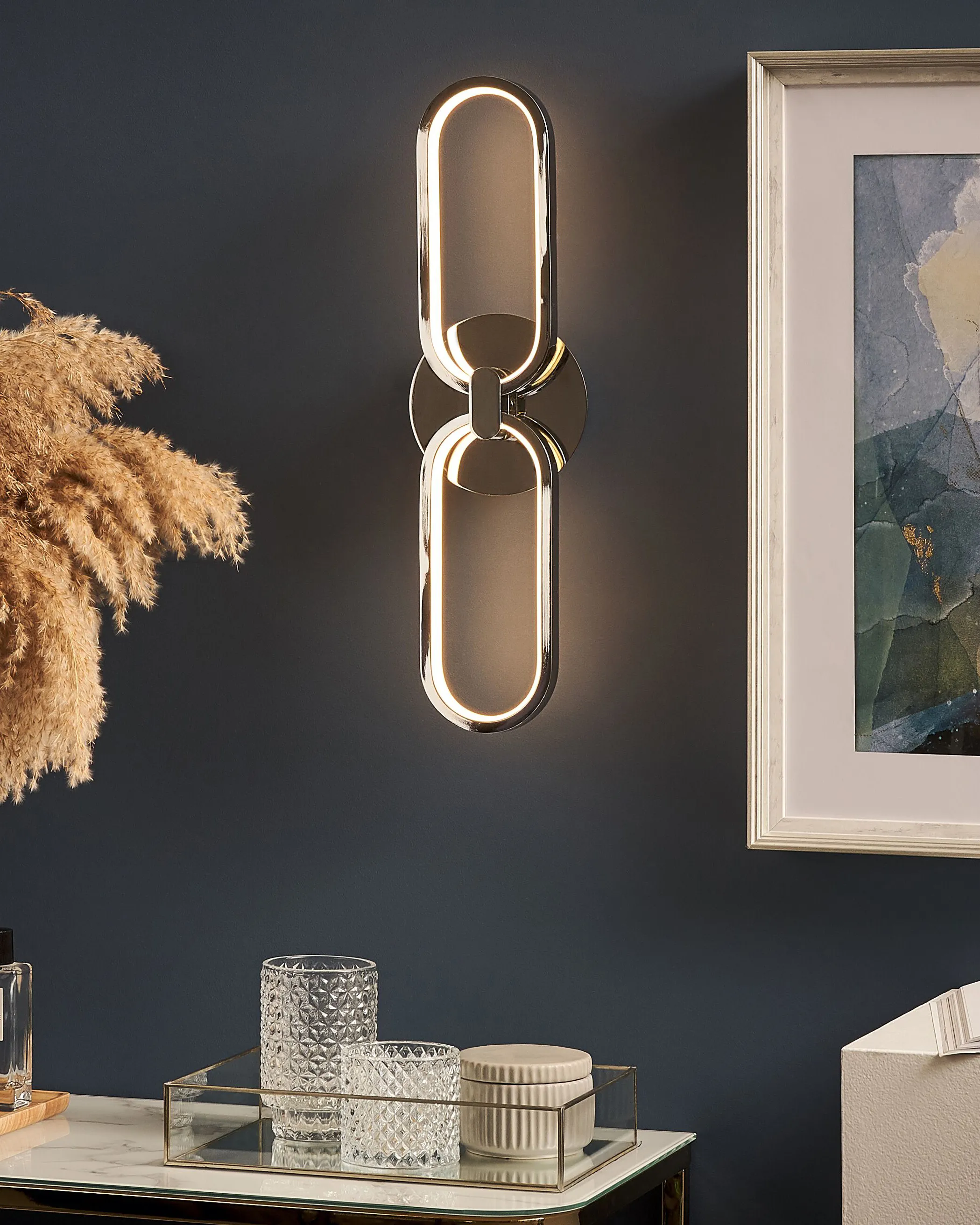 LED wandlamp KRANG Metaal Zilver