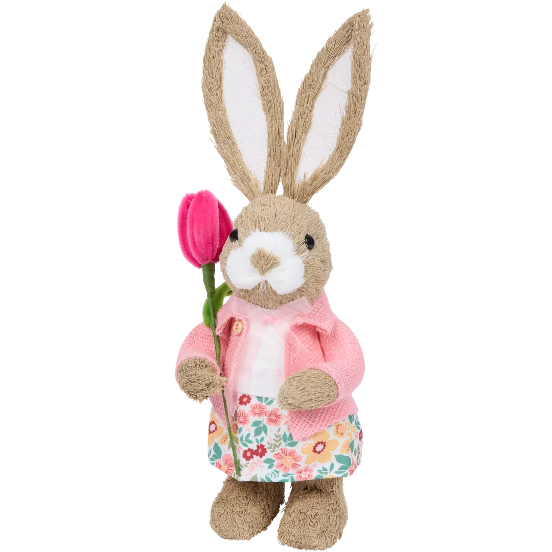 Decoratieve paashaas 12 x 35 cm | diverse varianten