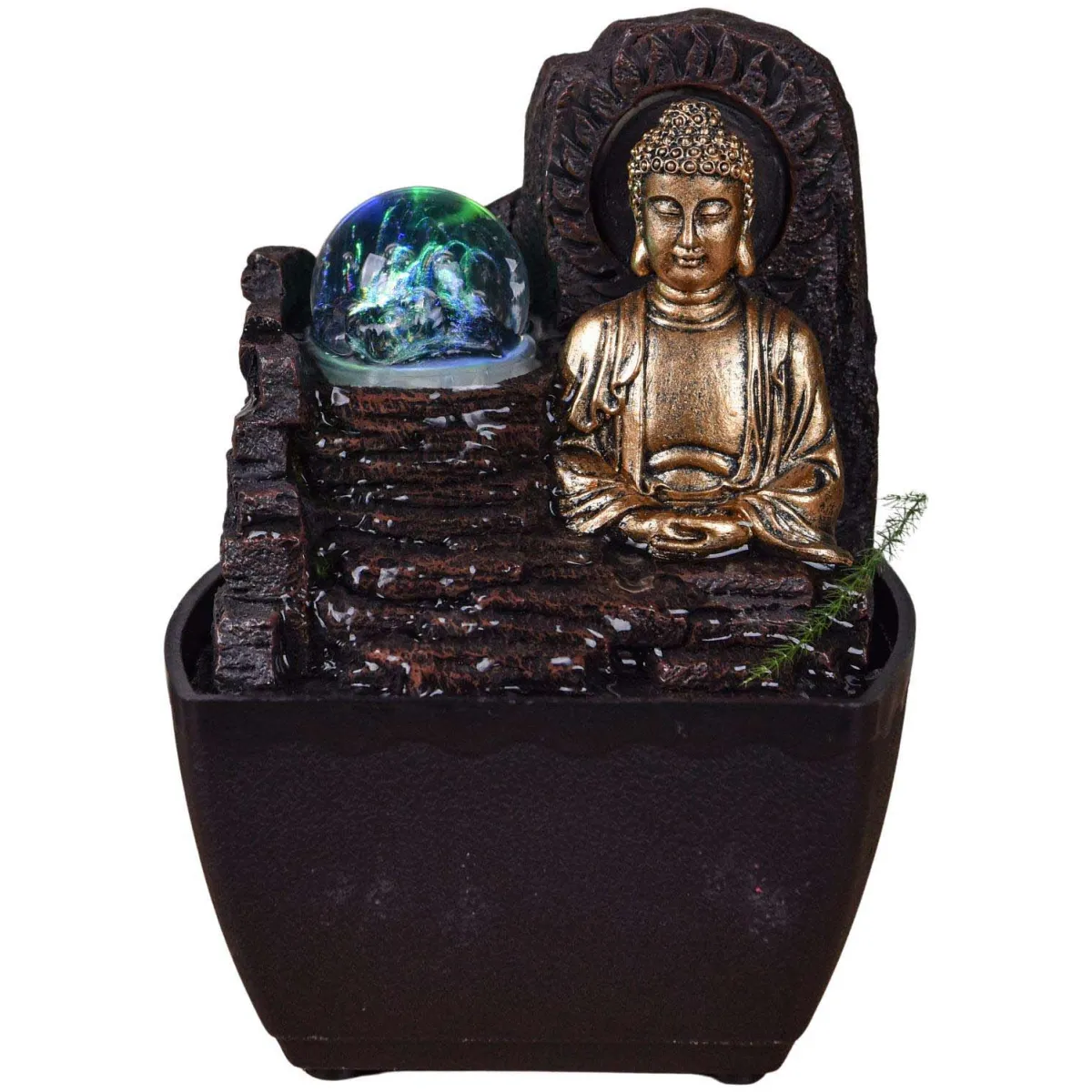Zen'Arôme Zen Arome Petite Fontaine Bouddha Theravada