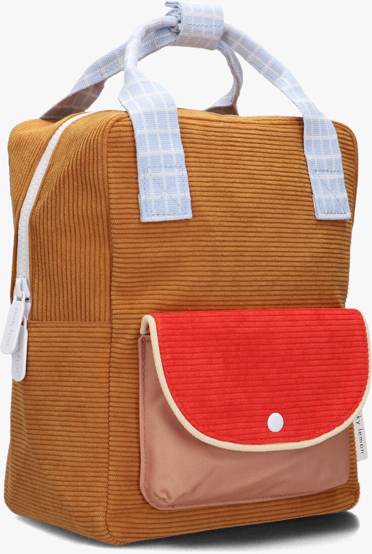 STICKY LEMON bruine sticky lemon rugtas backpack small farmhouse