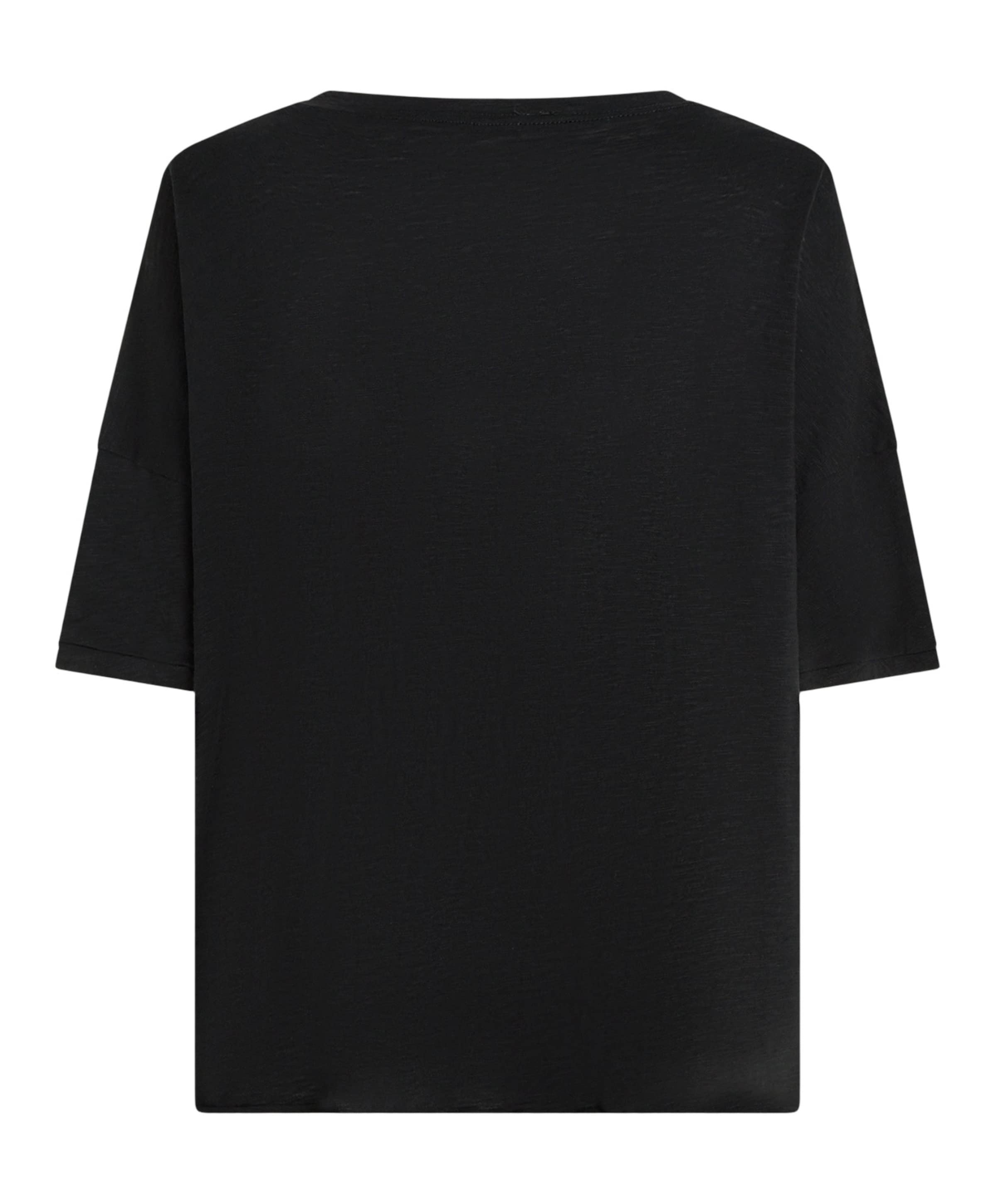Penn & Ink N.Y. Dames T-shirt zwart