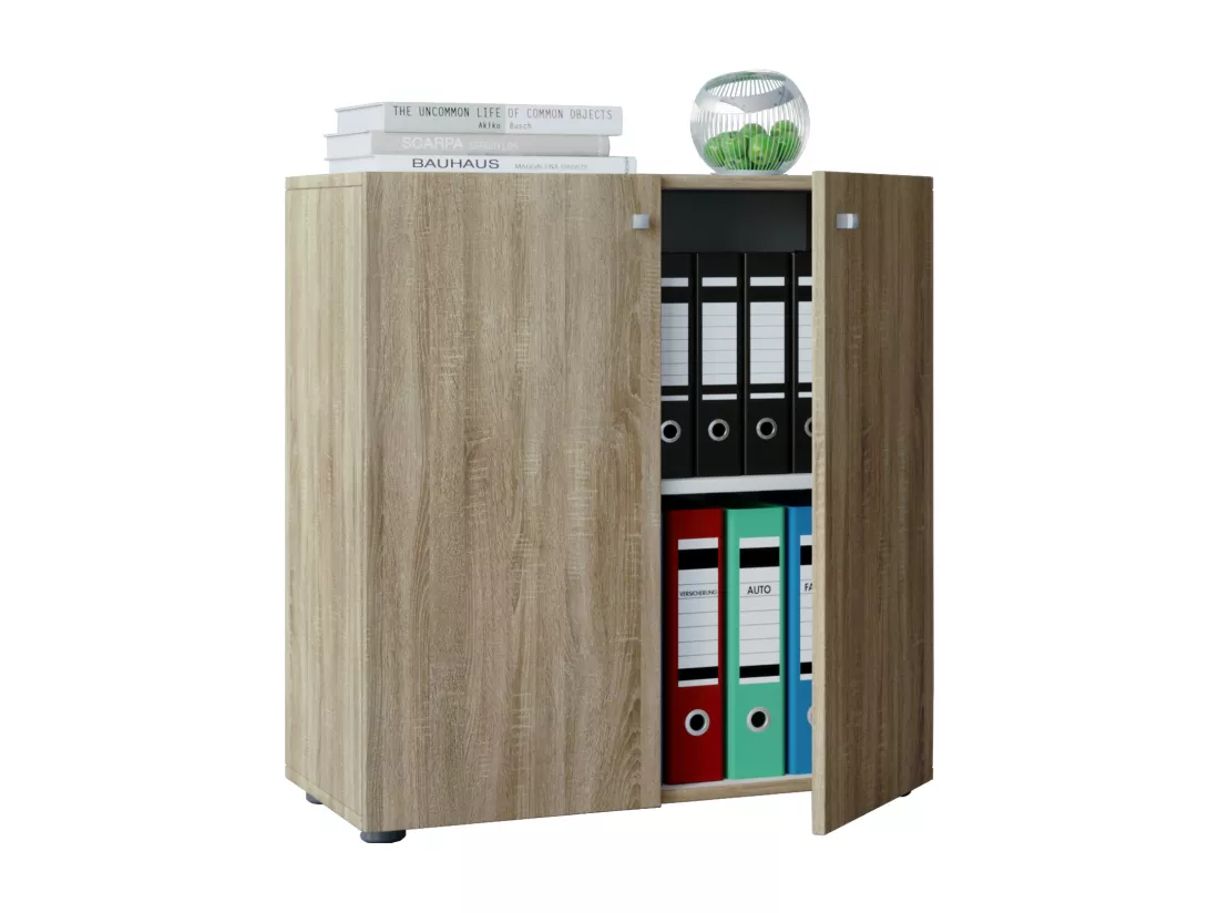 Armoire de bureau Armoire à dossiers Lona 2 cas
