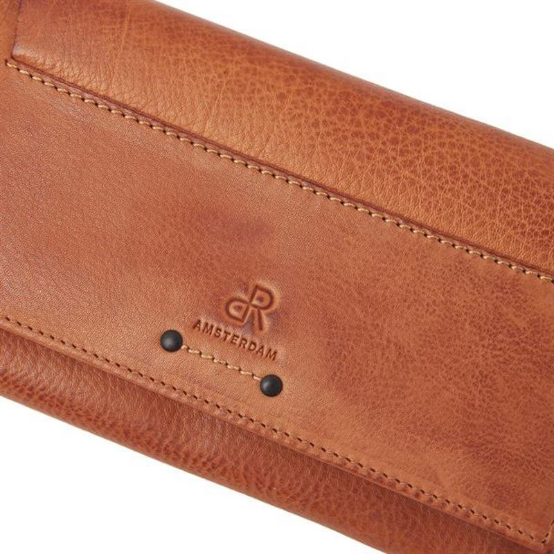 dR Amsterdam Tampa Damesportemonnee 93129 Camel