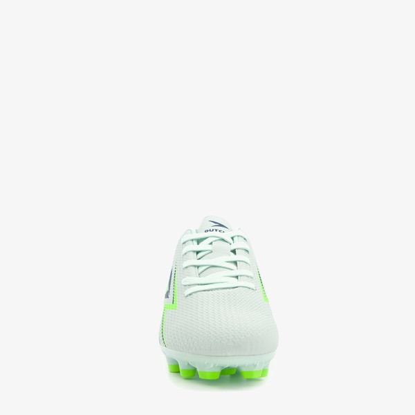 Dutchy Pitch MG kinder voetbalschoenen wit/groen