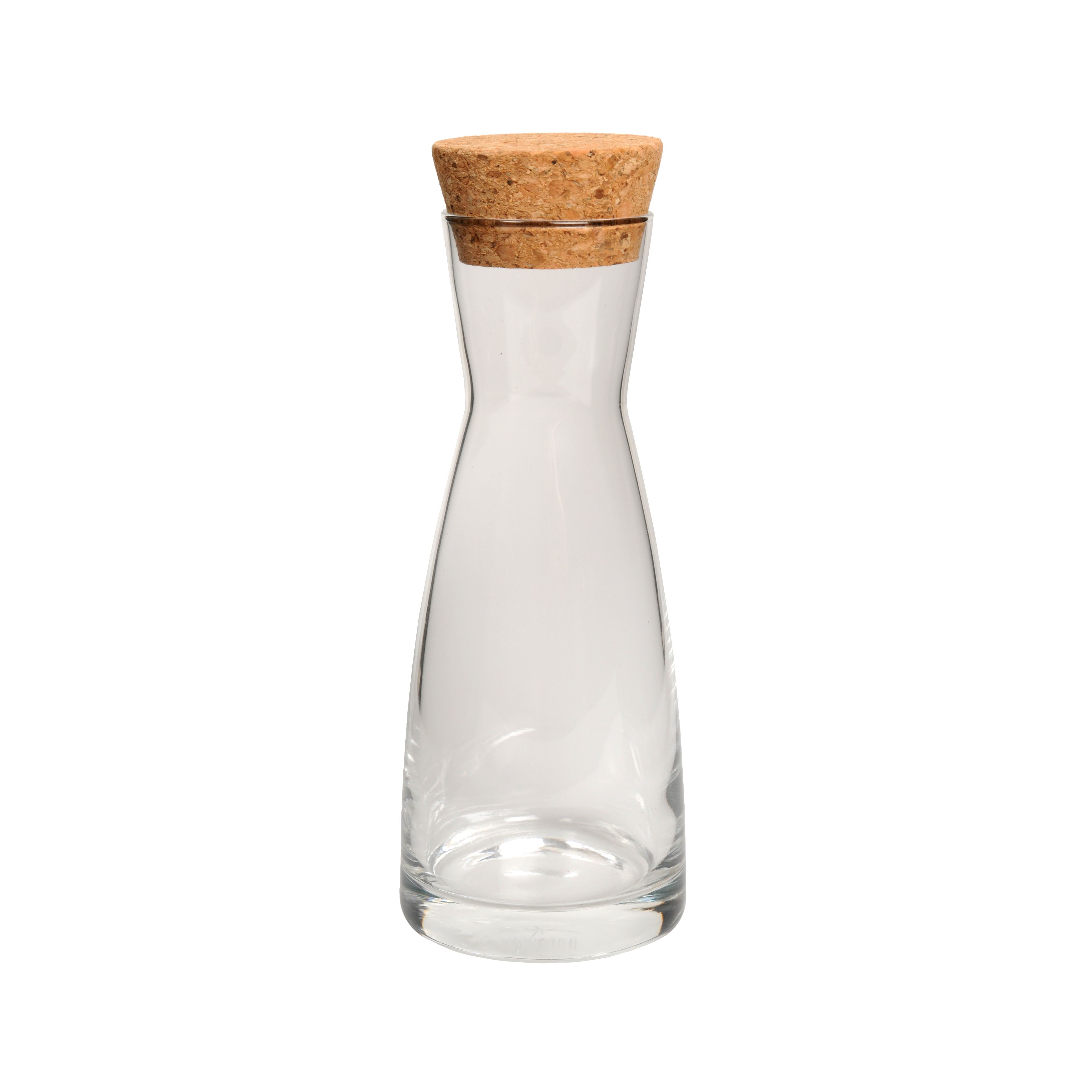 Karaf met kurk, glas, 0,5 L