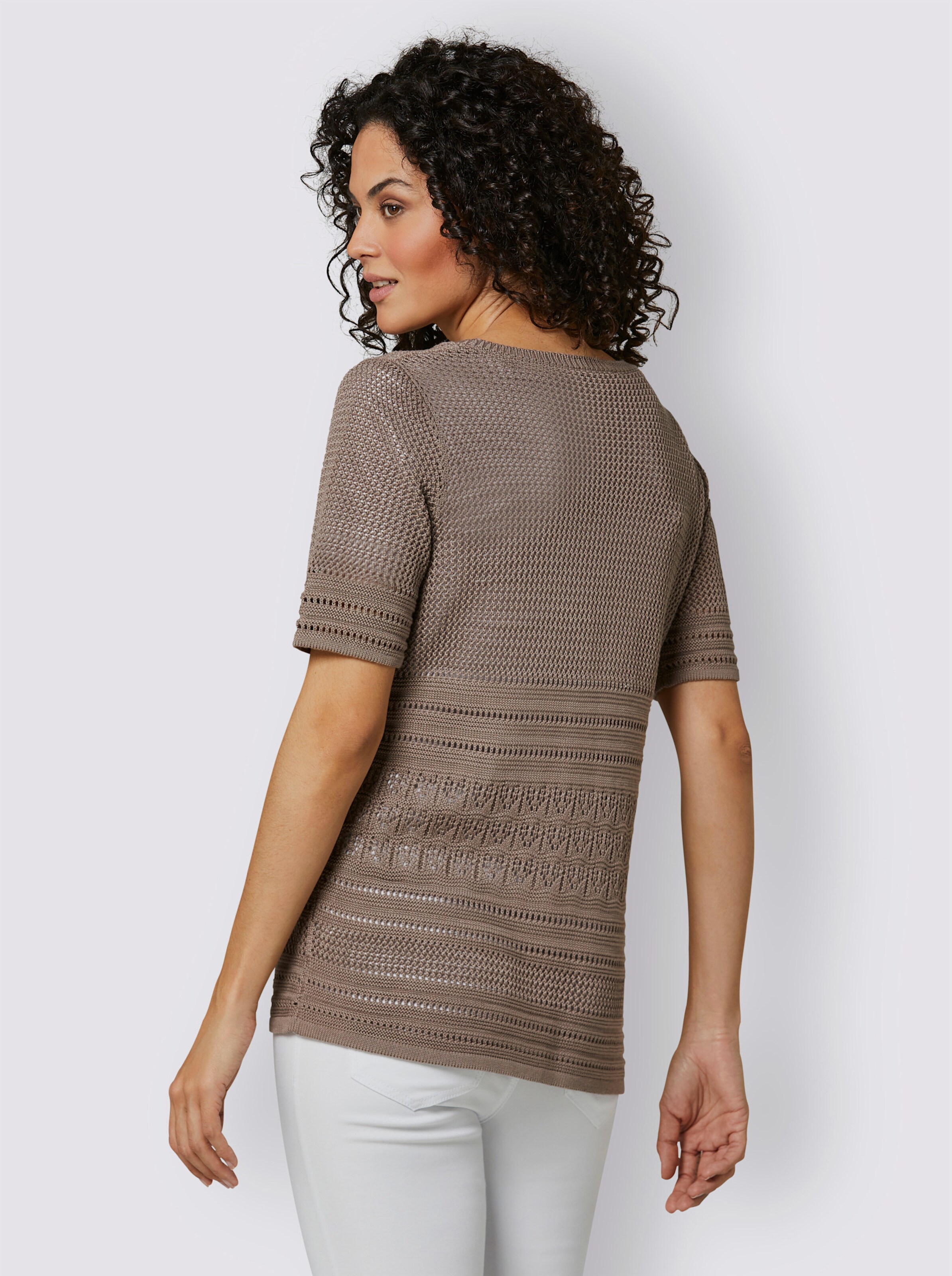 Lyocell-Strickjacke