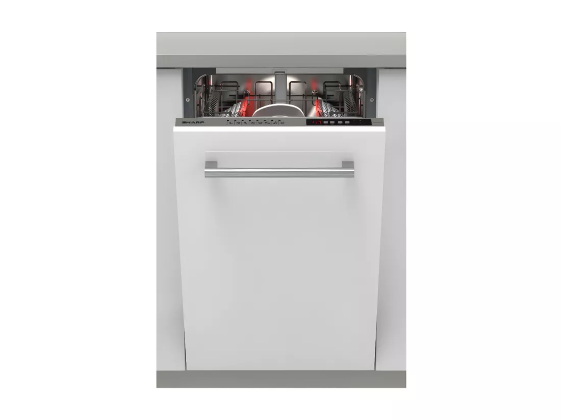 Lave-vaisselle encastrable SHARP 10 Couverts 45cm E, QWI1GI47EX