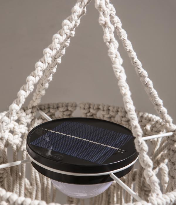 Dehner Solar-Hängelampe Amara, ca. Ø26/H70