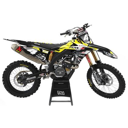 Kit déco RiderUnik PICAM RESTYLE POLISPORT - Noir / Jaune