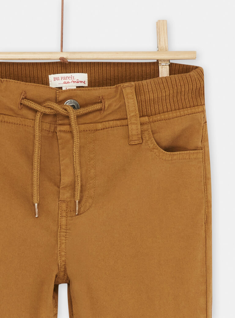 Pantalon cannelle
