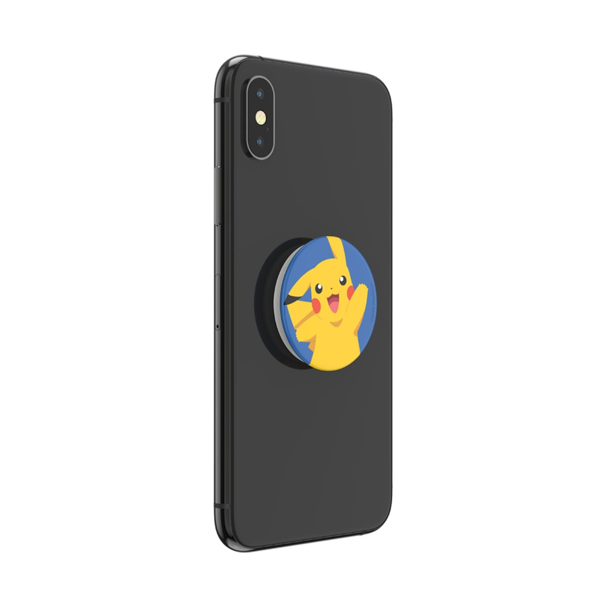 PopGrip Premium Finger Griff Halterung (Austauschbarer Top) für Smartphones / Tablets (112044) - Pokémon Pikachu Knocked