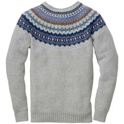 Damenpullover mit Passe, Arctic