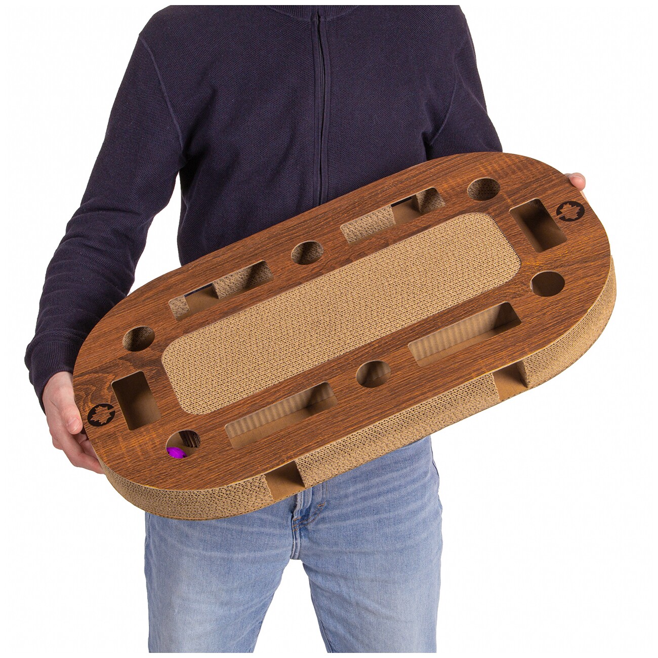 Canadian Cat Company Katzenspielplatz PlayPlate L braun
