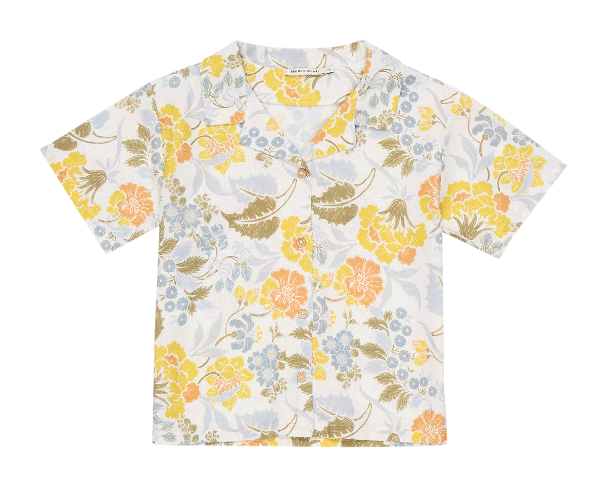 GIANNI - Chemise droite à imprimé fleuri | Multicolore