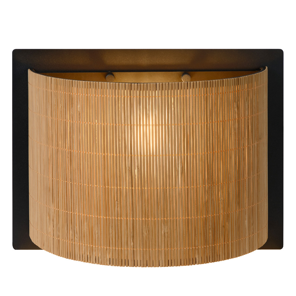 Lucide Magius wandlamp 29x15cm E27 rotan