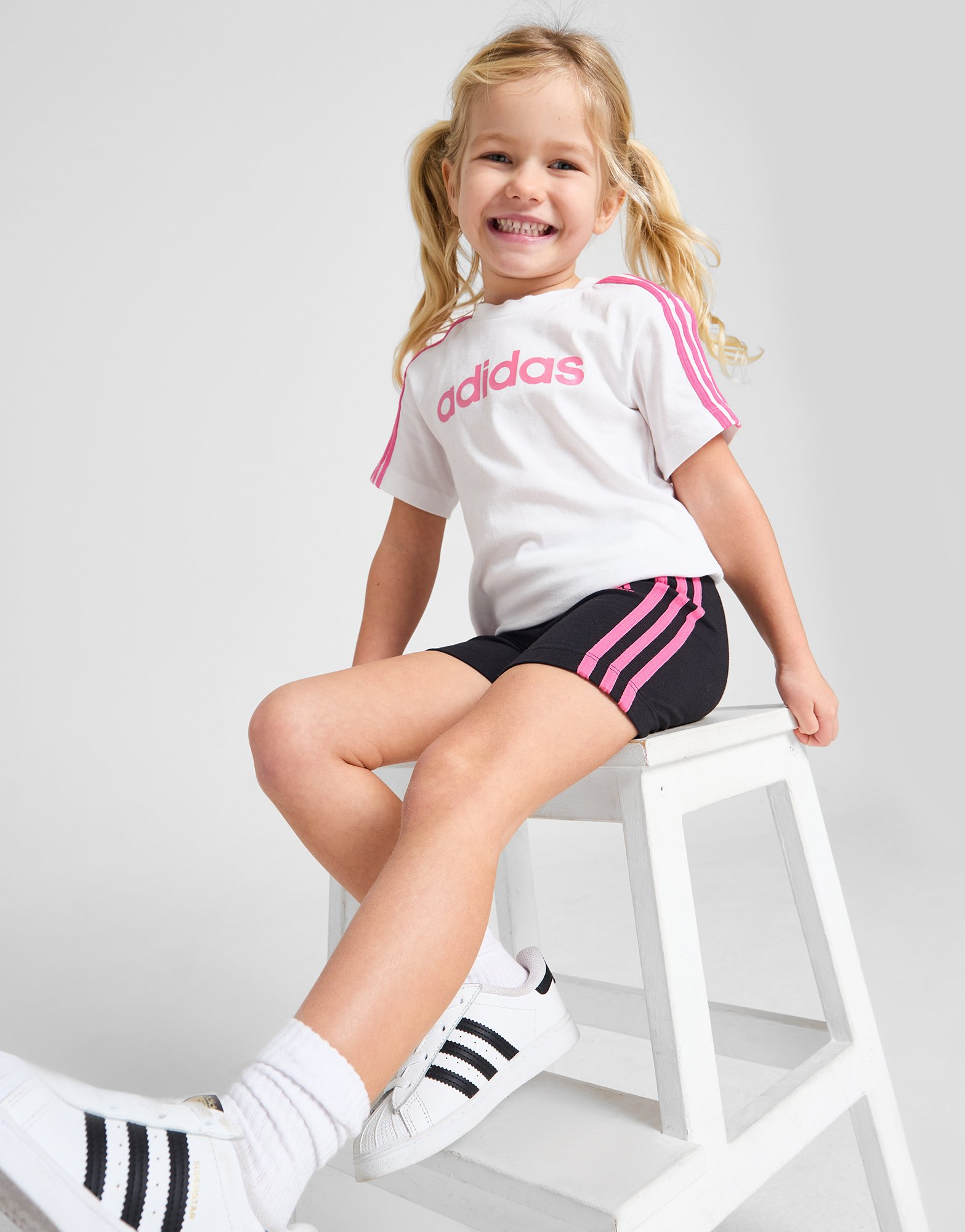 adidas Ensemble T-shirt/Short Linear Bébé