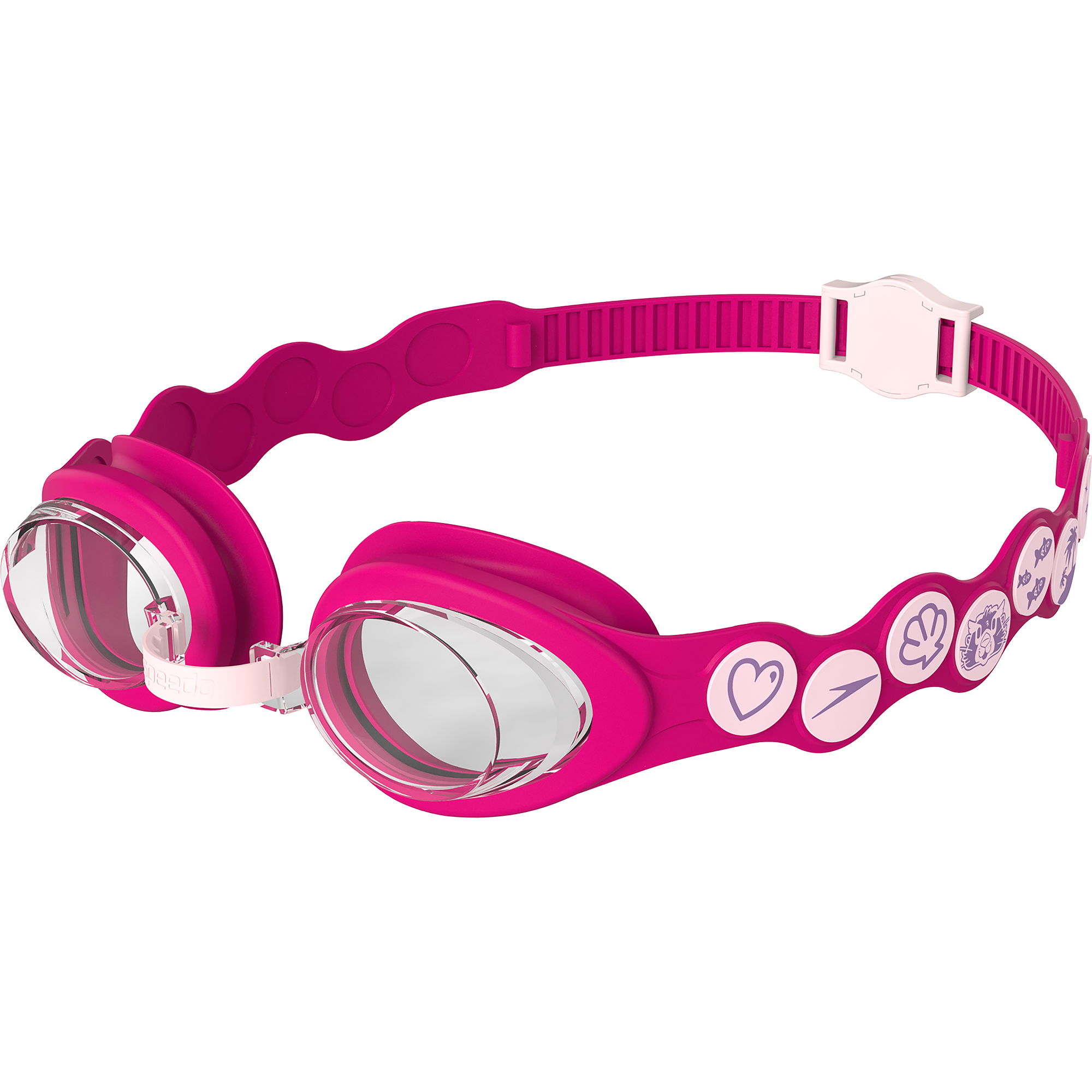 Speedo Infant Spot Schwimmbrille Kinder pink
