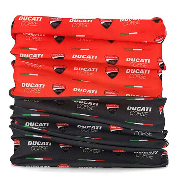 ducati racing - Tour de cou Corse Anthracite / Rouge