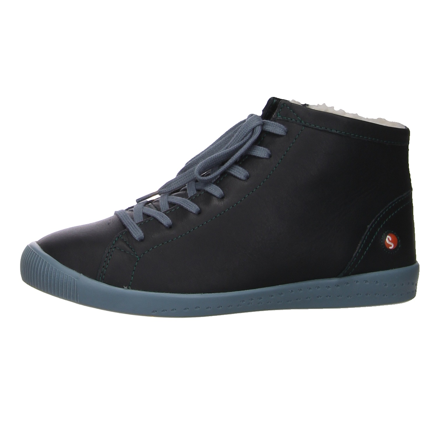 Softinos Knöchelschnürer grün grün