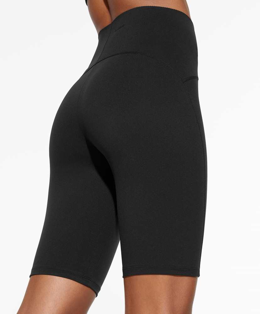 Calça legging básica de compressão para ciclismo, 25 cm