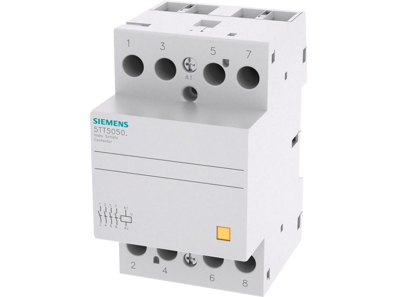 Siemens Insta-Schütz 4S ACDC230 V 63A Insta-Schütz mit 4 Schliessern Kontakt für AC 230 V, 400 V 63A Ansteuerung AC 230 V DC 220 V