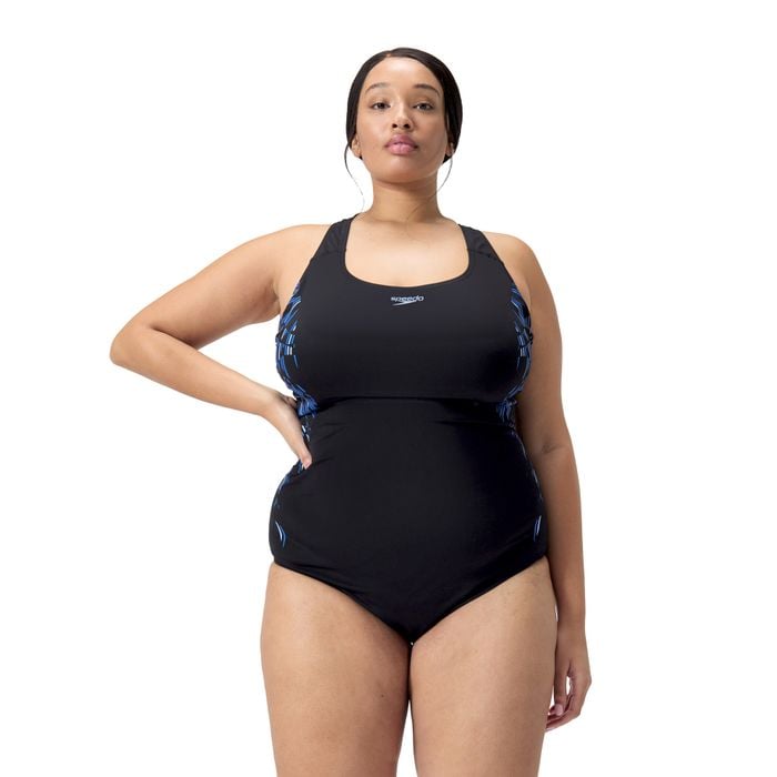Speedo ECO+ Placement Medalist Badpak Dames (plussize)
