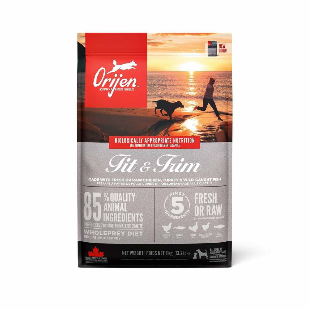 Orijen Fit-Trim Dog  Whole Prey - Hondenvoer - 6 Kilogram - kip