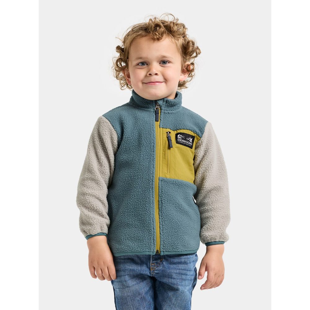Køb Didriksons Factory Blue Anten Kids Fullzip