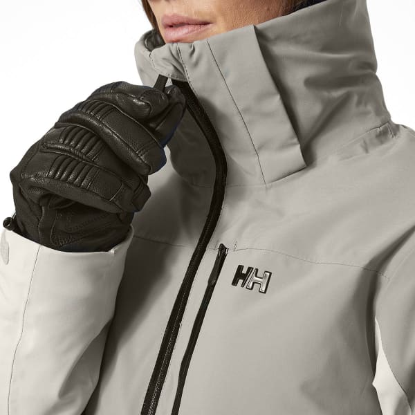 Veste de ski HELLY HANSEN W ALPHELIA JACKET MELLOW GREY