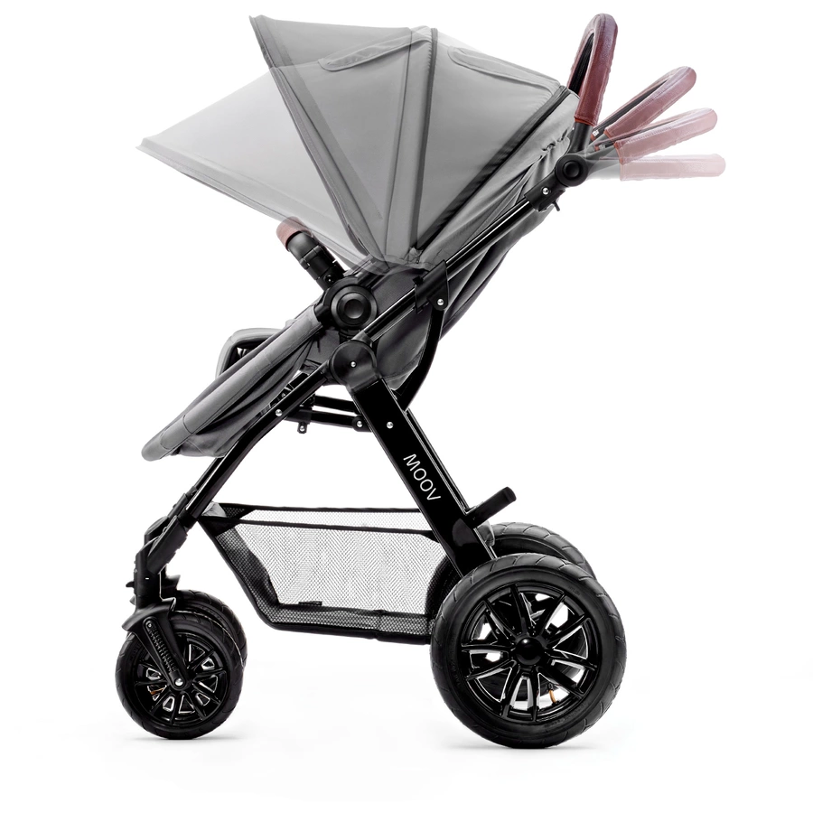 Kinderkraft Kombikinderwagen 3 in 1 Moov Grey