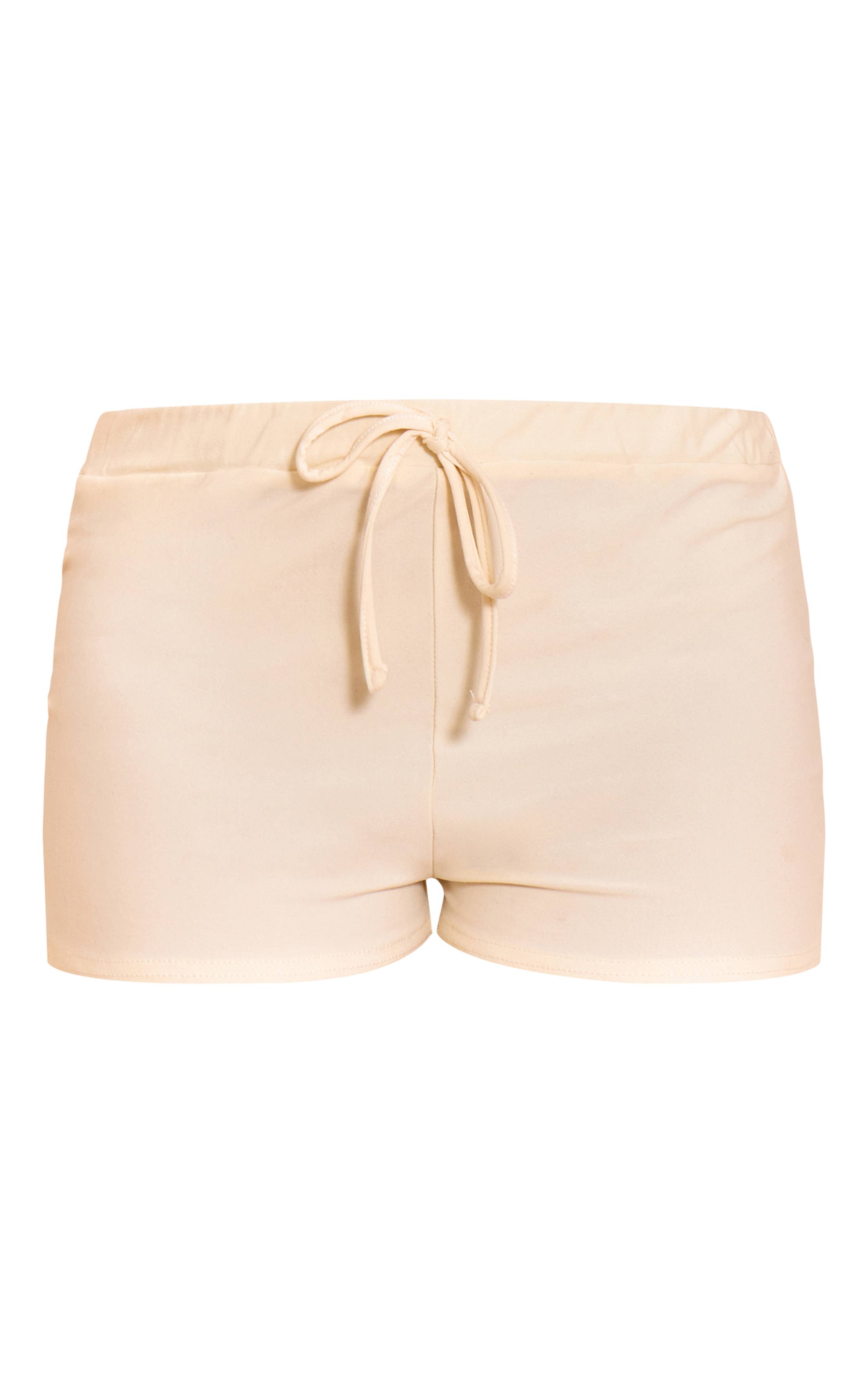 Butter Yellow Short Taille Mi-haute Toucher Doux