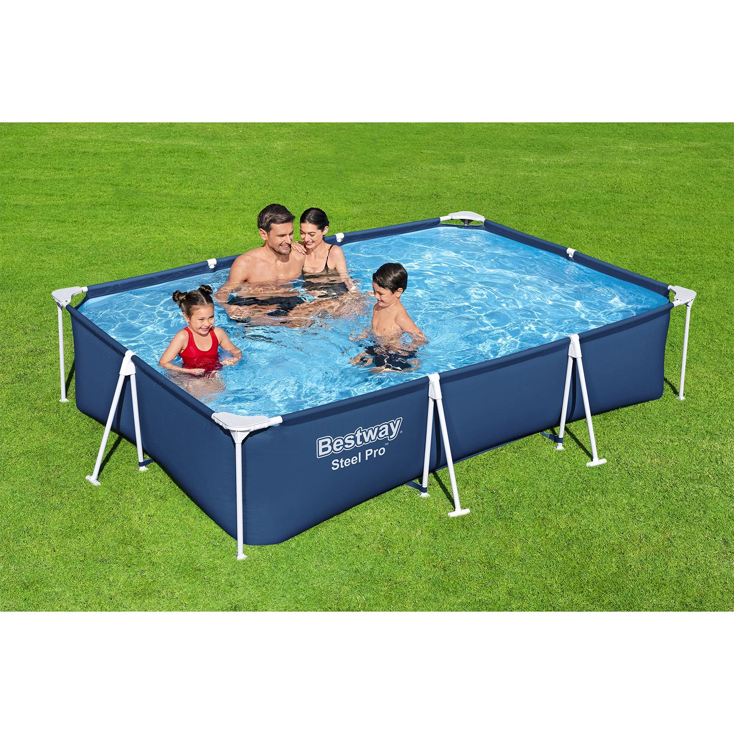 Bestway Steel Pro 300 x 201 x 66 cm zwembad
