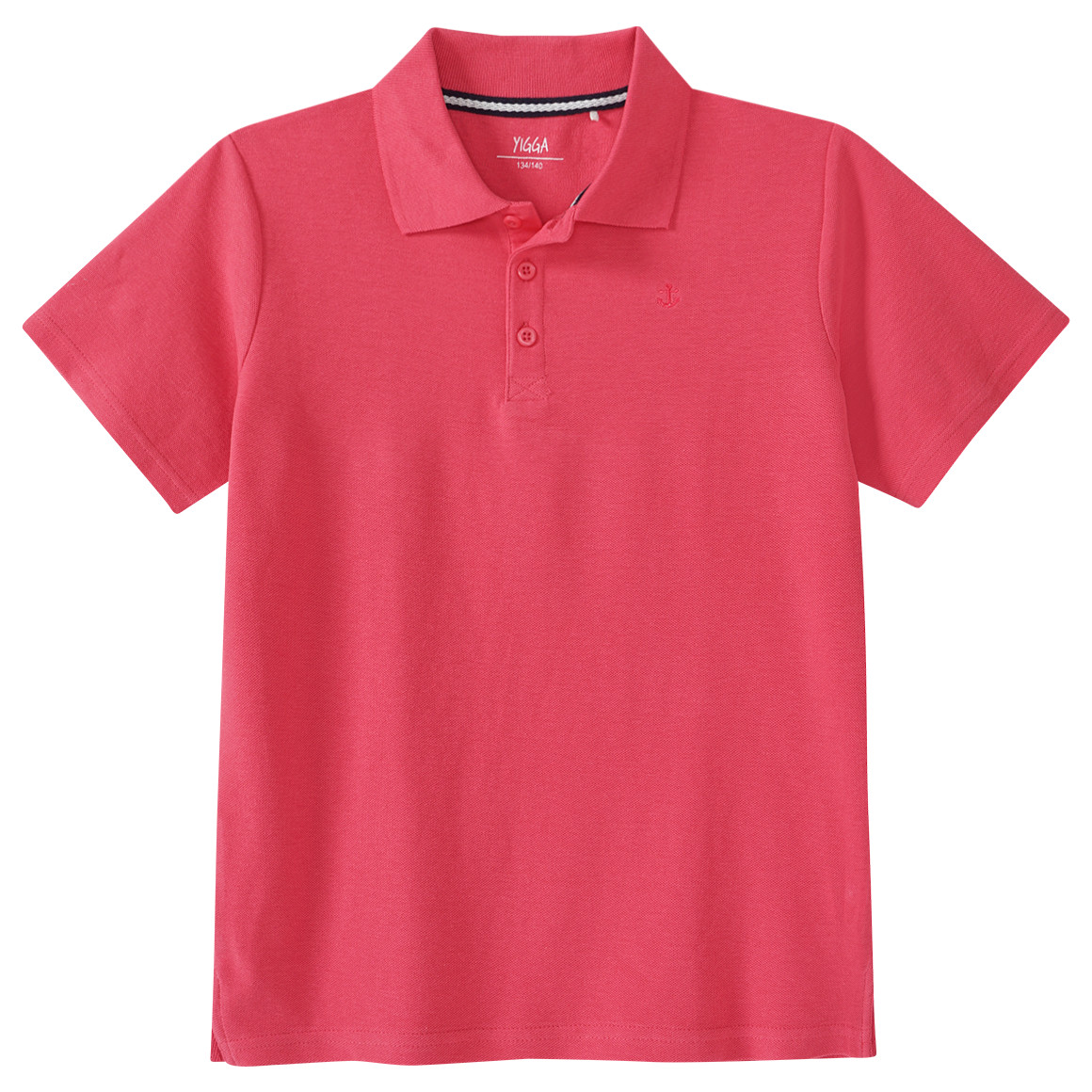 Yigga Jungen Poloshirt in Piqué-Qualität hellrot