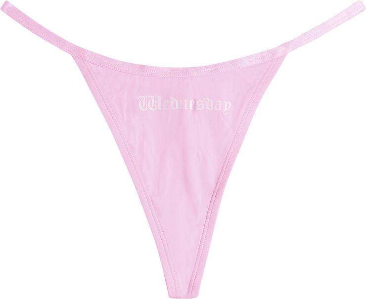 Juicy Couture MON-FRI GOTHIC THONG Multi- wht,c.bloss,c.candy,r.sorbet, red