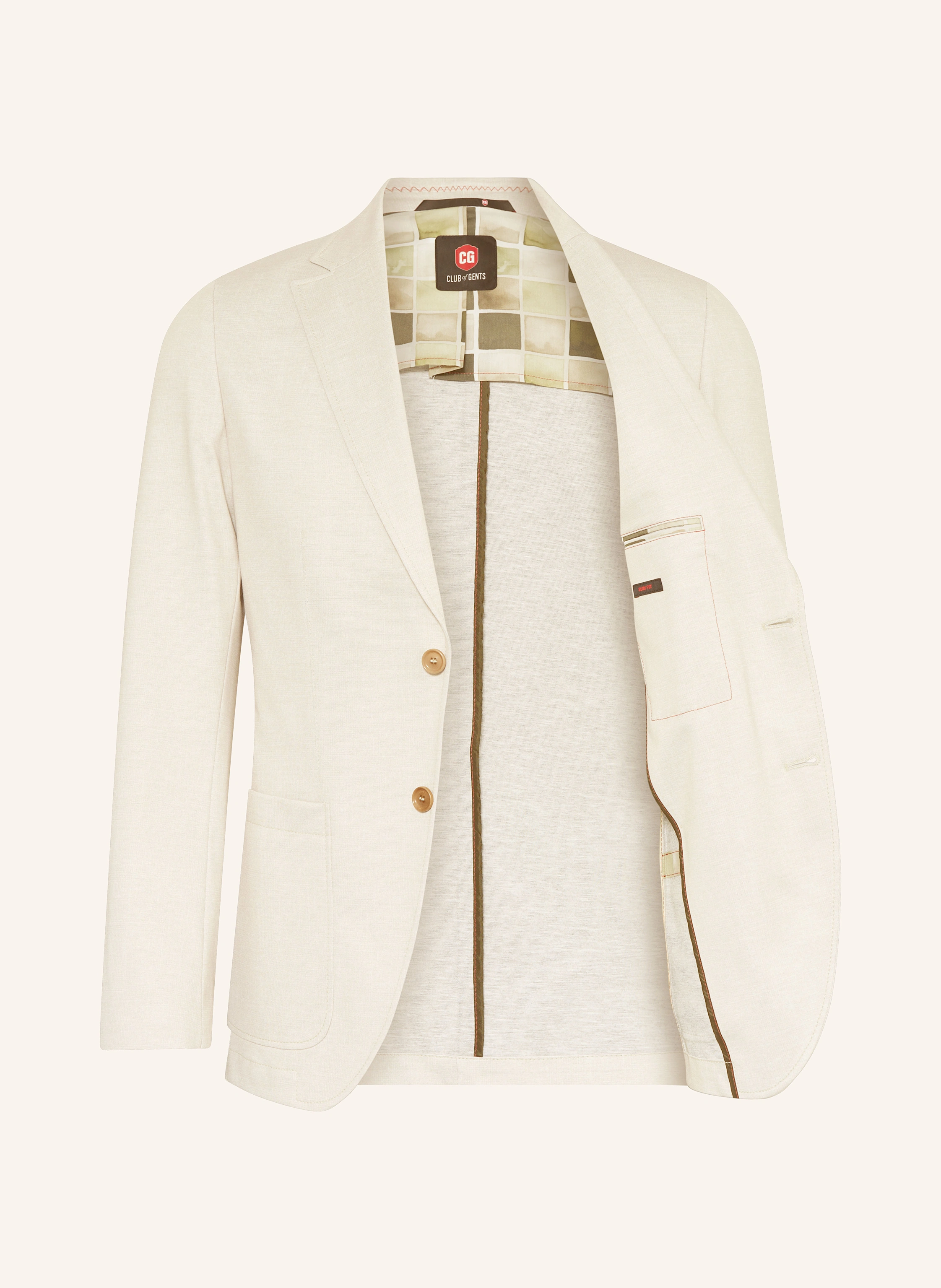 CG - CLUB of GENTS Anzugsakko CG CARTER-J Slim Fit