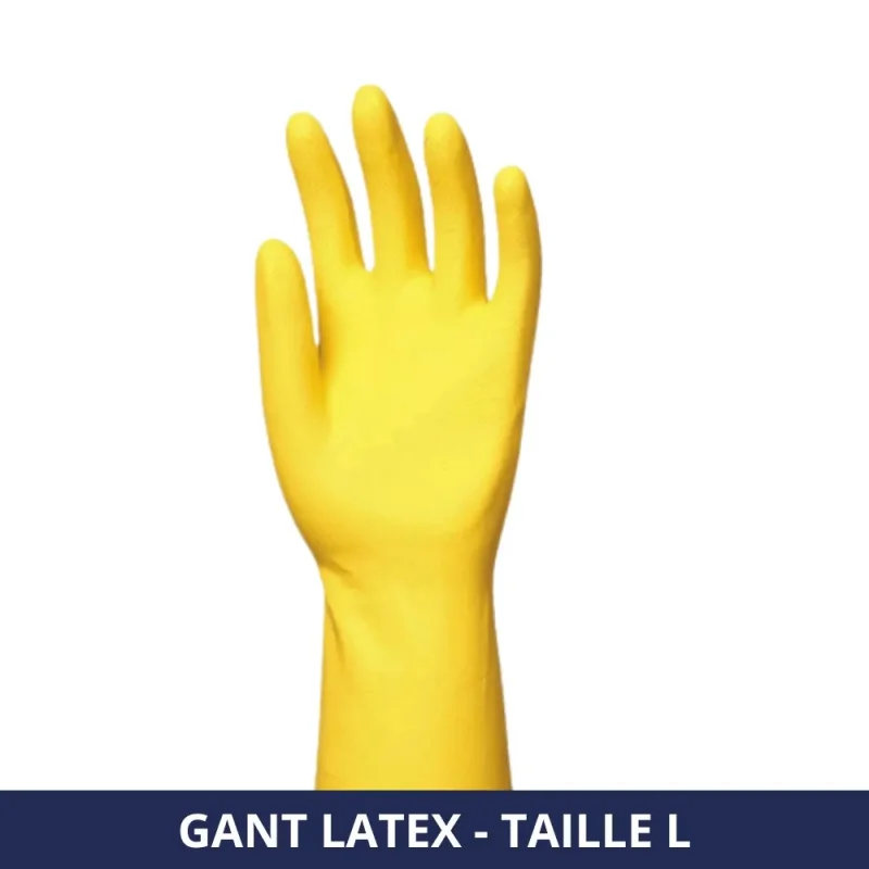 FILFA FRANCE - Gant latex ménage - Taille L - x12