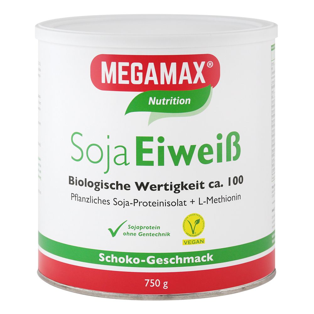 MEGAMAX® Nutrition Soja Eiweiß Schoko-Geschmack