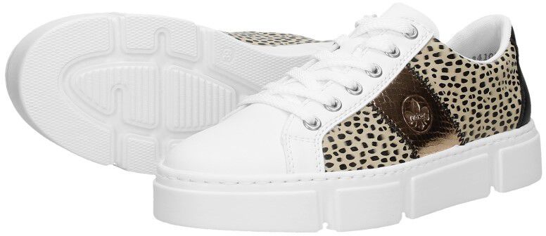 Rieker Veterschoenen Laag wit