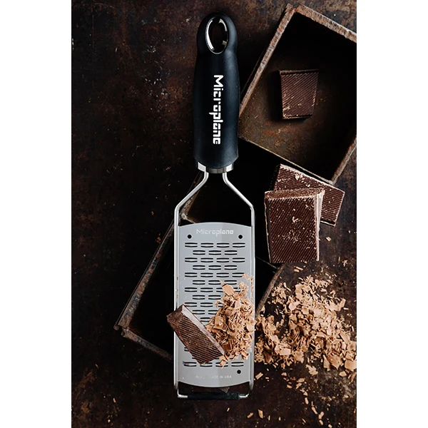 Râpe à fromage double tranchant Gourmet noir Microplane