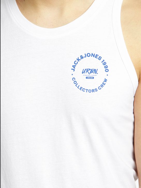 JACK & JONES Tanktop Weiss