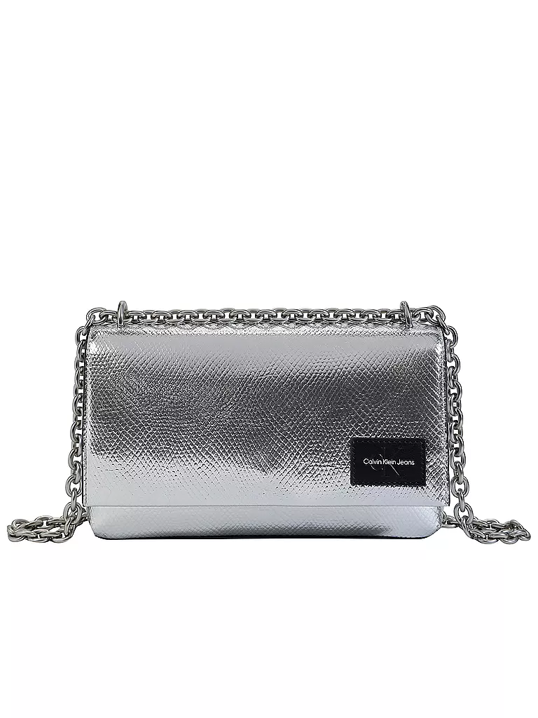 CALVIN KLEIN JEANS Tasche - Umhängetasche SCULPTED silber