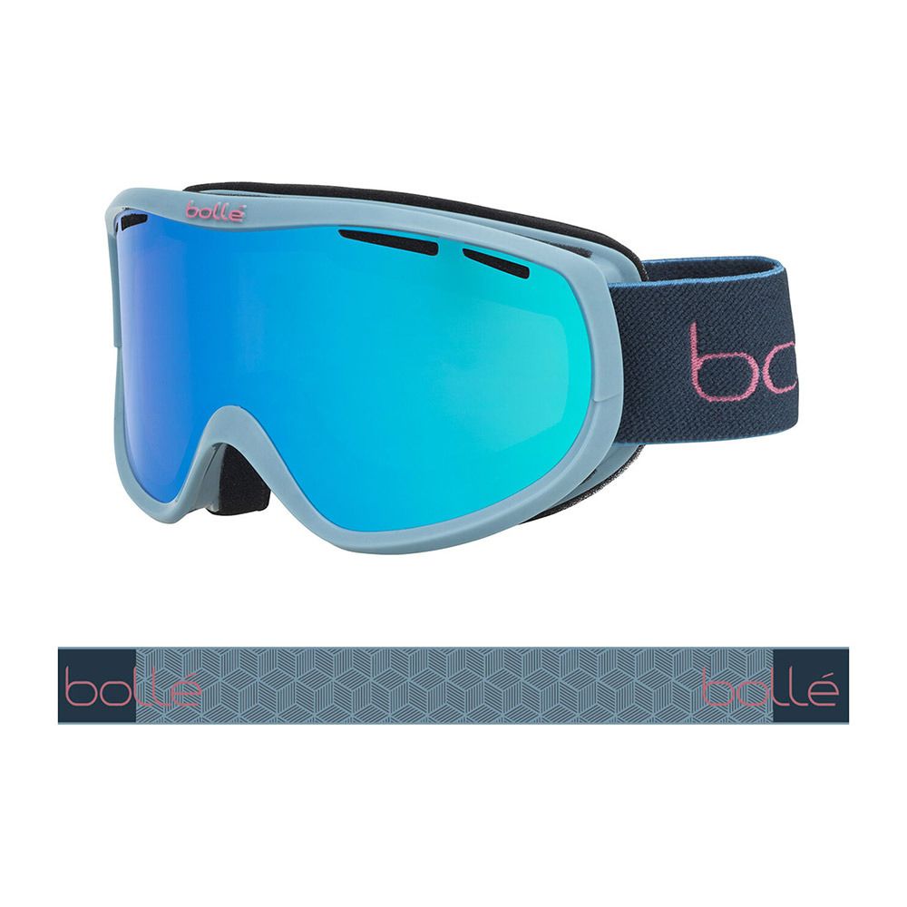 Bolle SIERRA - Masque ski storm blue shiny/aurora