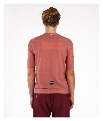 T-Shirt Technique Santini Stone Delta Rose