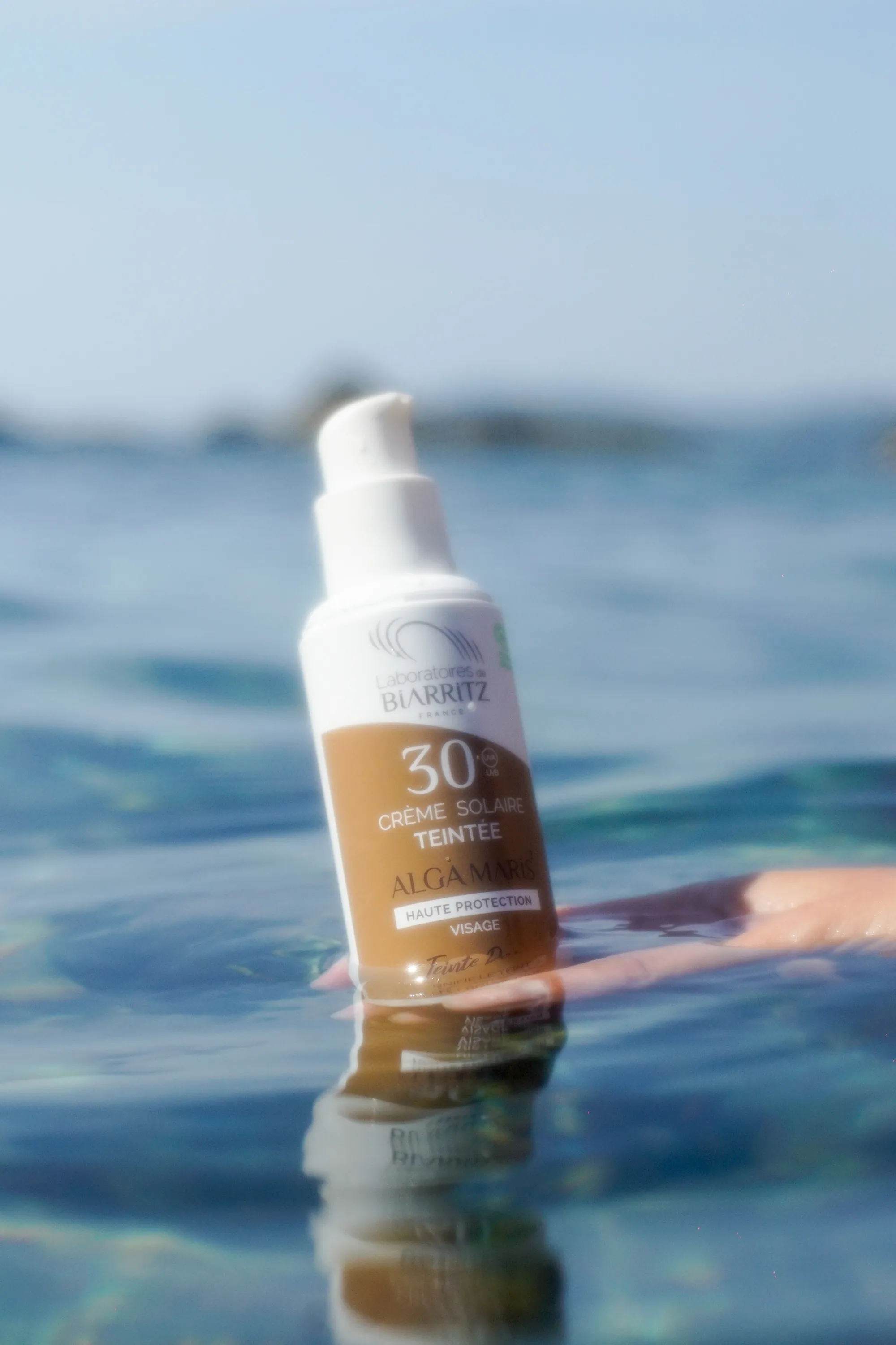 LABORATOIRES DE BIARRITZ Crème solaire visage teintée SPF30-50 ml
