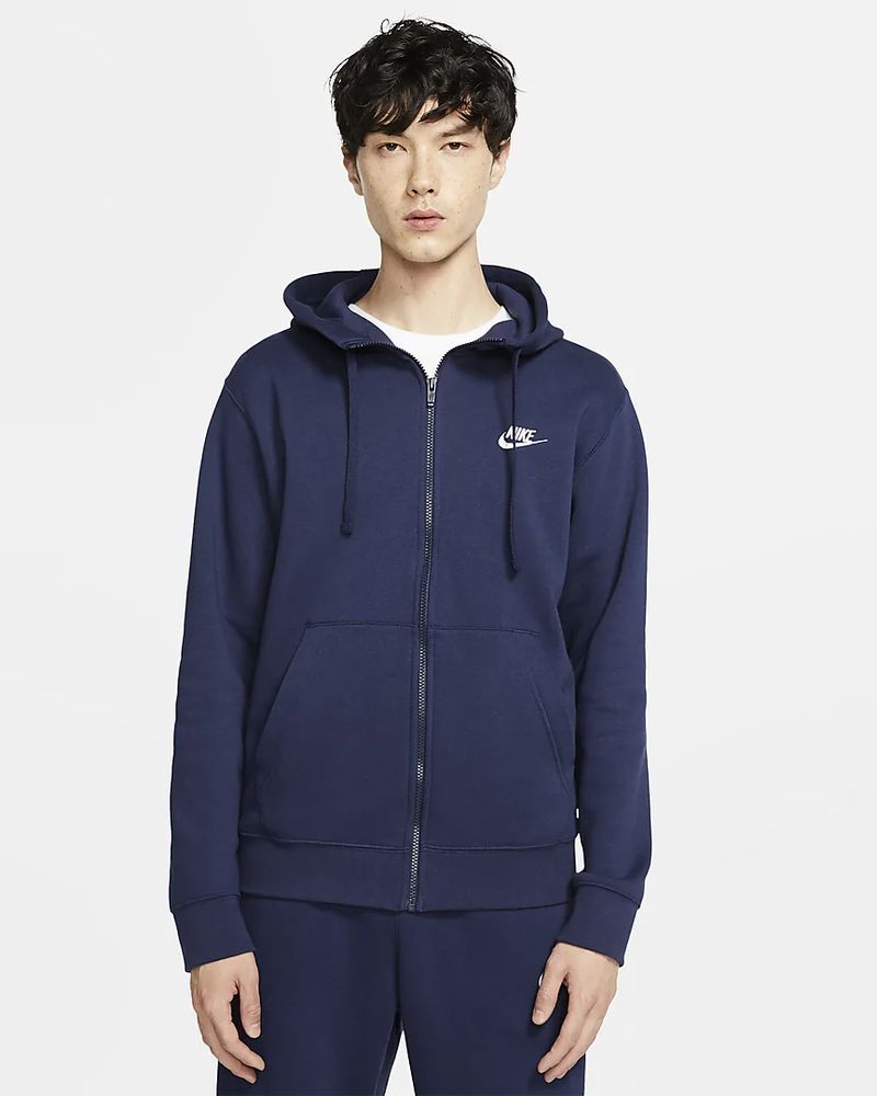 Sweat zippé à capuche Nike Sportswear Club Fleece pour homme