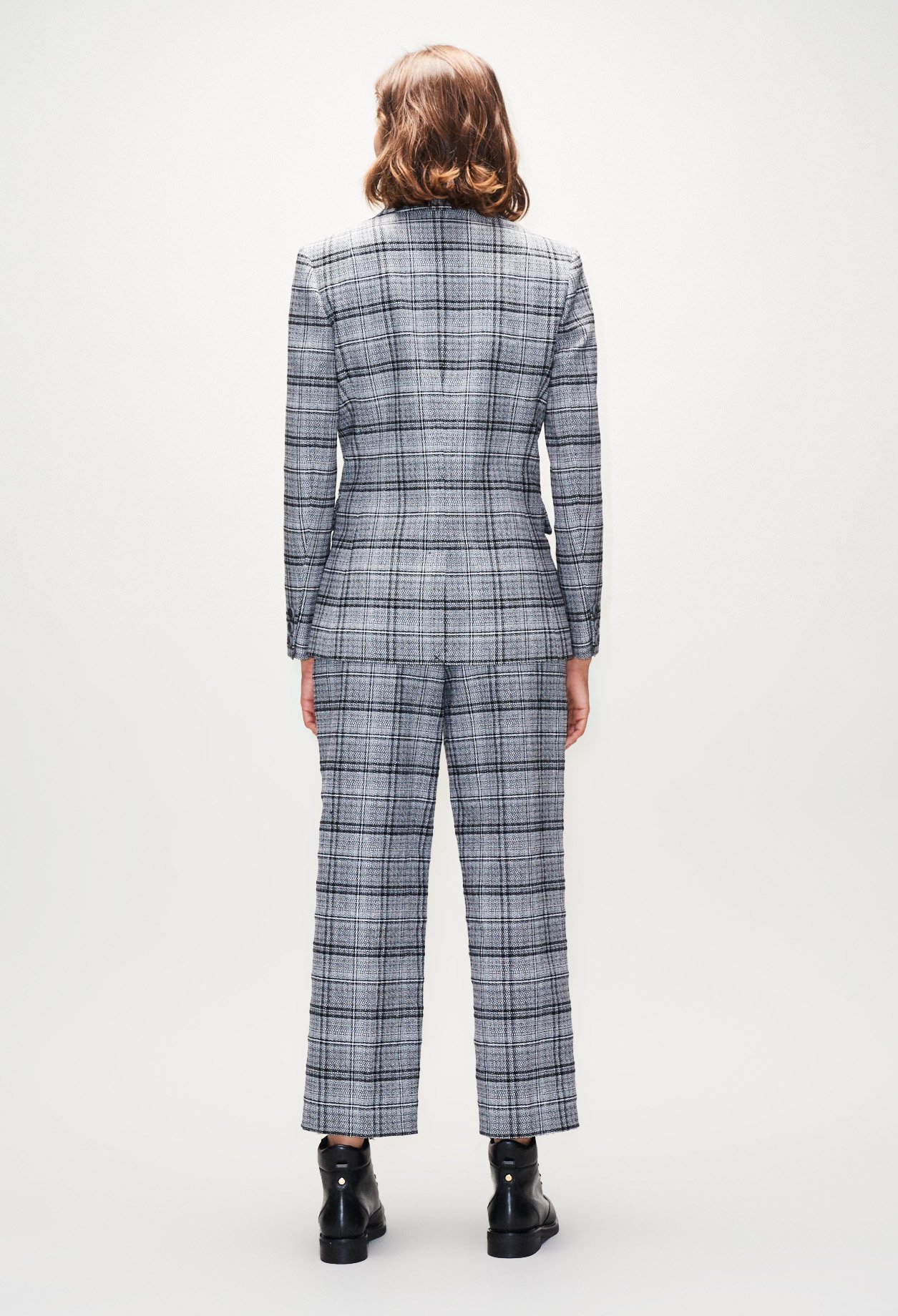 Veste &agrave; carreaux