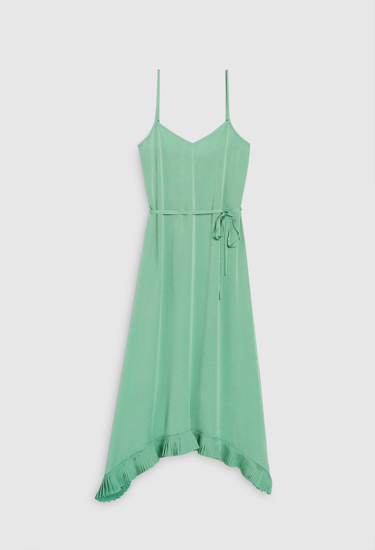 Robe longue &agrave; bretelles